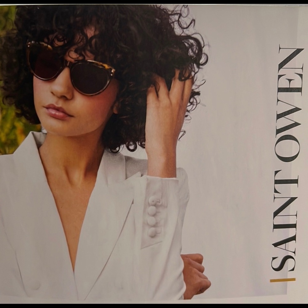 ***Sold**Brand New Saint Owen x CURATEUR WYLDE Tortoise Shell Sunglasses - Picture 2 of 9